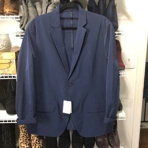 Navy blue blazer